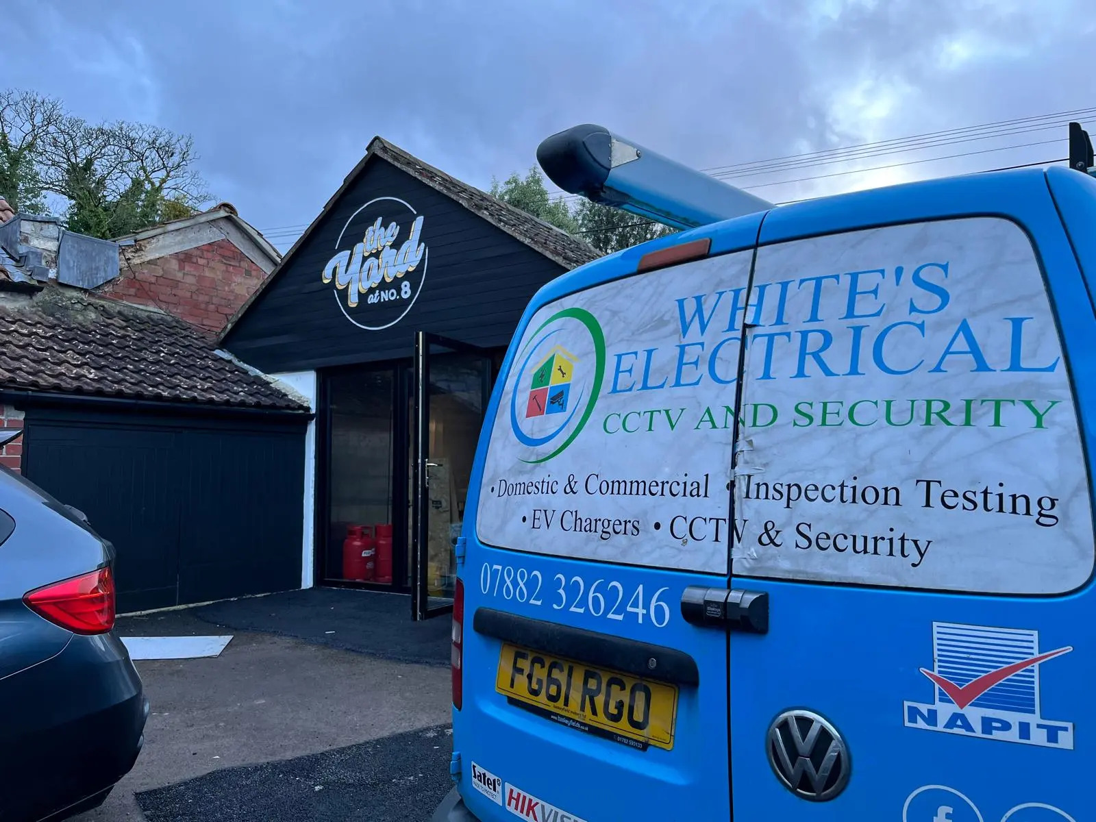 Whites Electrical Van